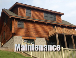  Kennedy, Alabama Log Home Maintenance
